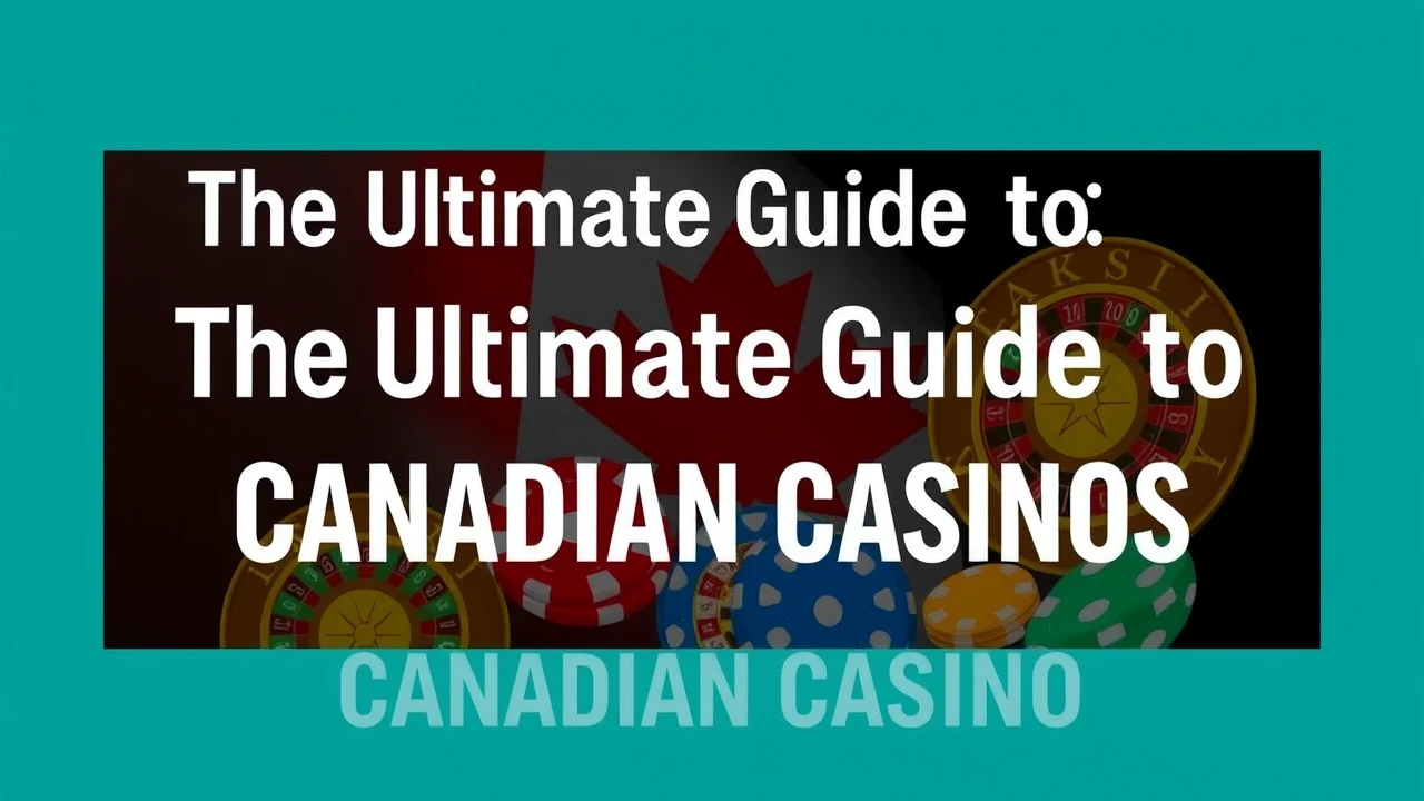 The Ultimate Guide to Canadian Casinos: Pro Tips & Advice